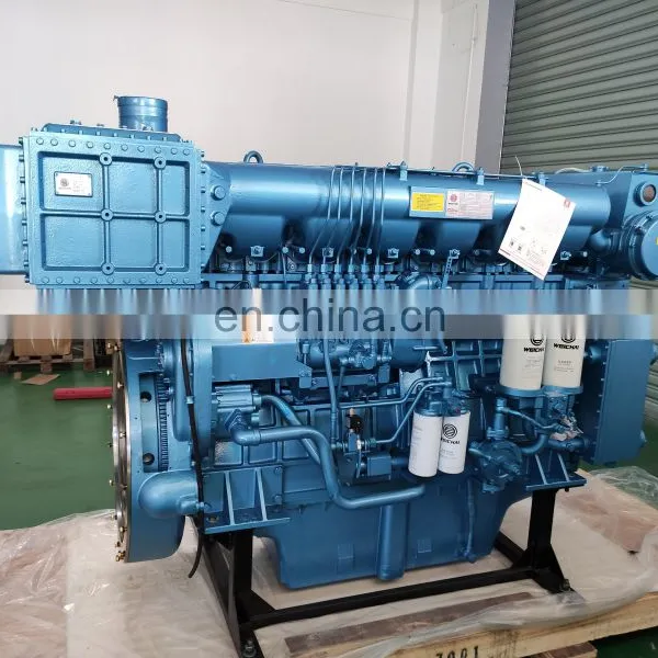 Original Weichai 405kw/550hp/1500rpm WHM6160C550-5 Marine Engine Boat Motor Ship Engine photo-3