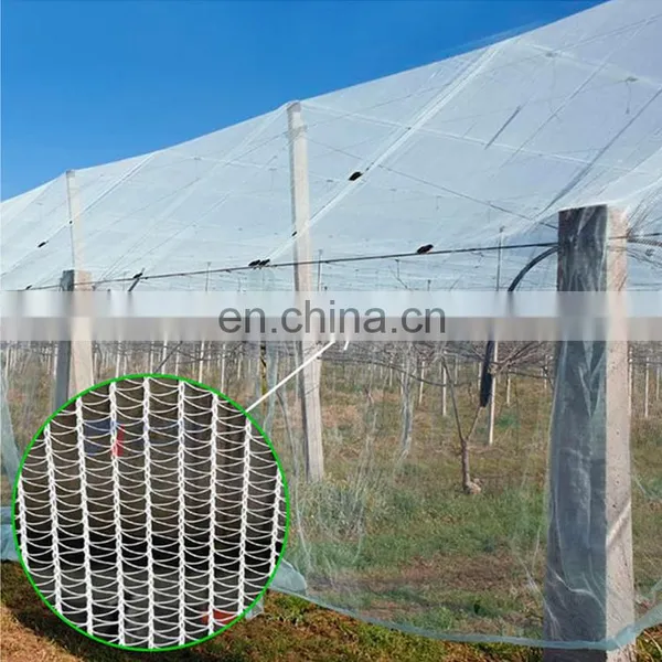 45g 50g 60g Agricultural HDPE Anti Hail Net Screenhouse for Plants Protection Fruit Tree photo-2