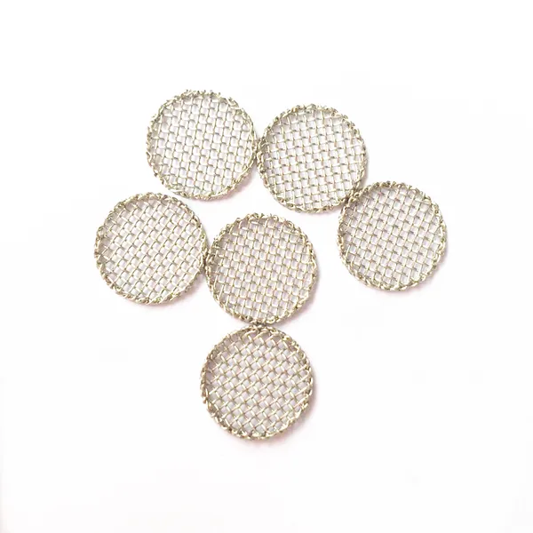 Customized Shape 304 Stainless Steel Woven Mesh Screen Filter Disc For Liquid Filtration photo-4