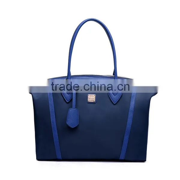 Wholesale Fashion Nylon Lady Hand Bag Foldable Tote Bag photo-3