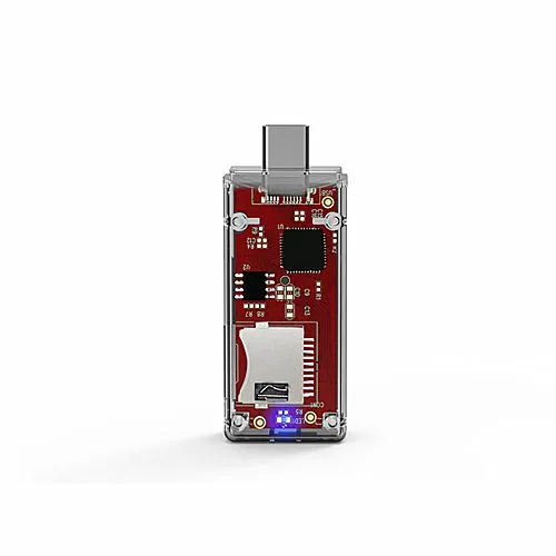 Universal 2 in 1 Multi Function OTG Micro Adapter USB Type C TF SD Flash Disk Card Reader photo-3