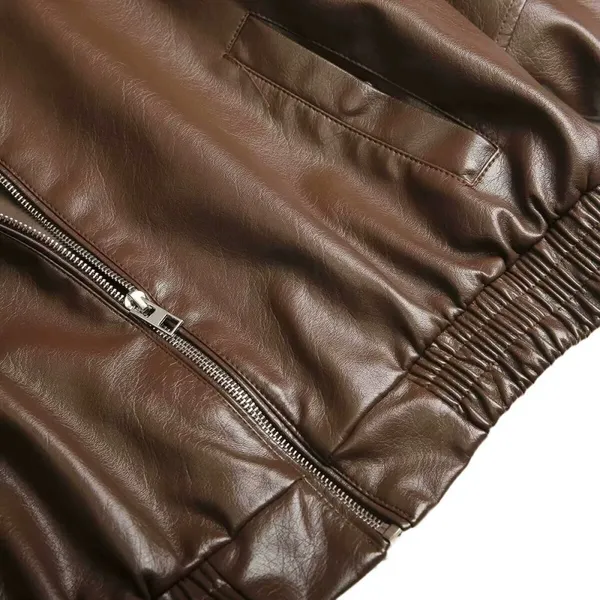 European and American Autumn and Winter New Women's Clothing, American Retro Old Money Style, Stylish and Stylish Jacket, Motorcycle Suit Jacket photo-5