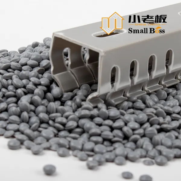 Fireproof Fire Resistance PVC Cable Trunking Wire Protection Wiring Accessories PVC Compound Granules