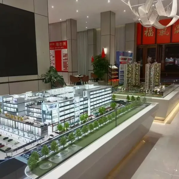 Integrated Market Building Model Manufacturer photo-1