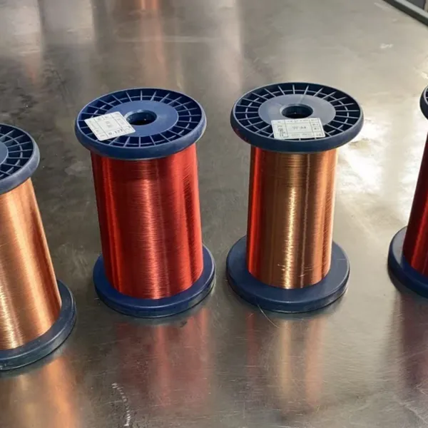 Hot Sale Enamelled Copper Clad Aluminum Wire for Coils Reach Sgs Certification photo-3