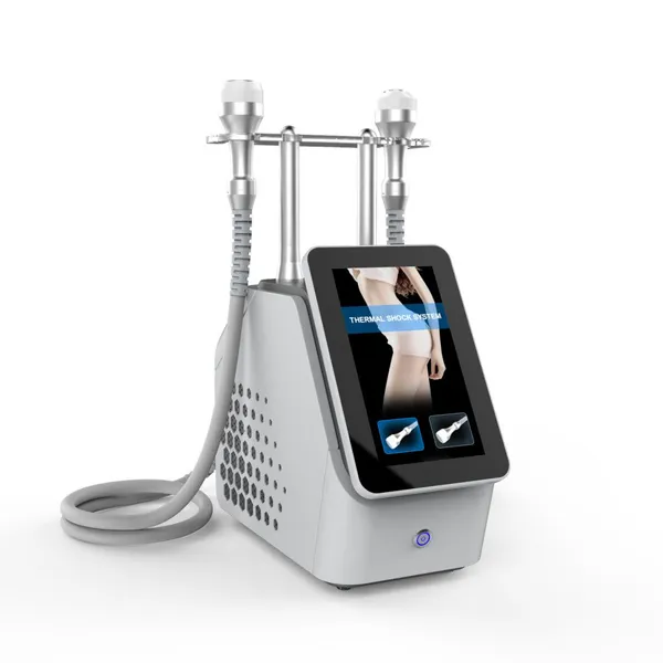 New Arrival 2 Handles Tshock Hot Cold Slimming Body Shape Skin Tightening Facial T Shock Weight Loss Body Slimming Machine photo-2