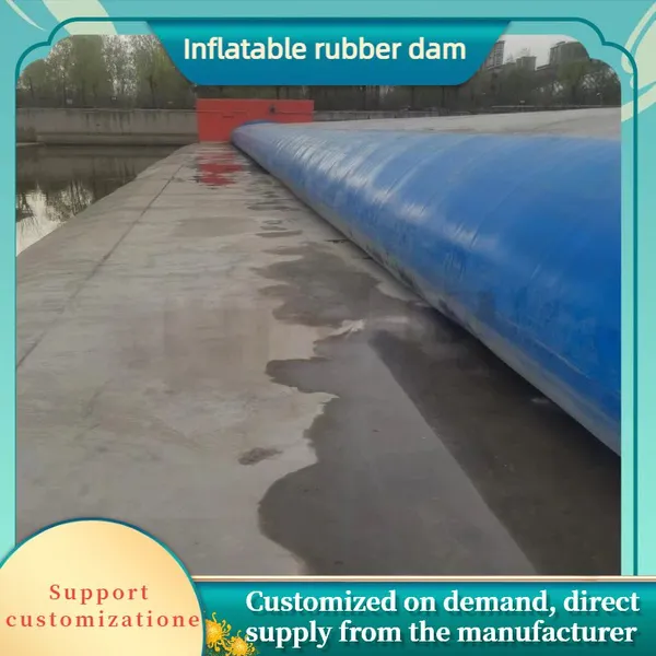 Low-Head Flexible Rubber DamHigh-Capacity Inflatable Water Barrier photo-1