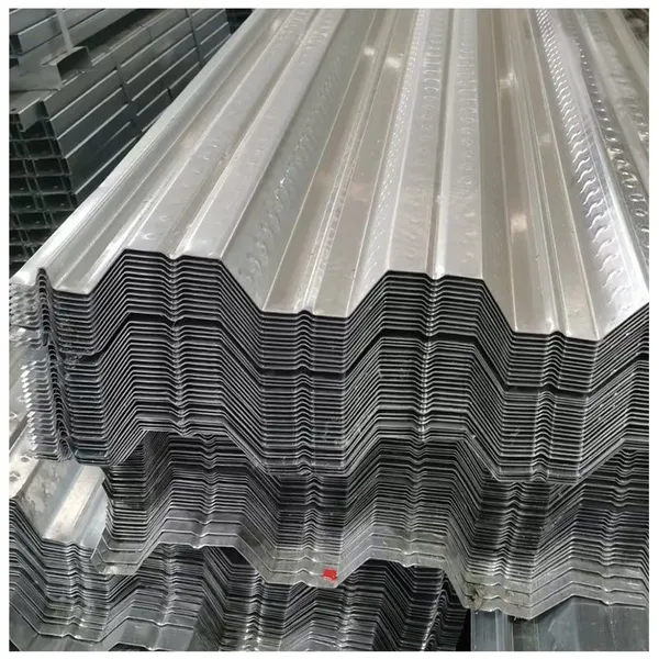 Custom Size Open Type Floor Decking Galvanized Metal YX51-342-1025 1mm 1.2mm Easy Installation Floor Steel Formwork Sheet Panels photo-3