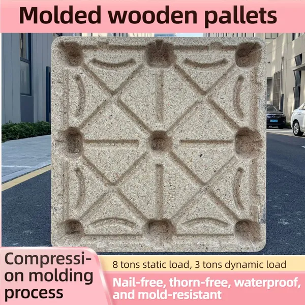 Standard / Non-Standard Molded Wood Pallets Static Load: 3 Tons Exempt From Export Quarantine photo-2