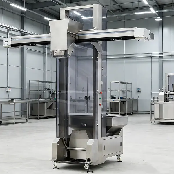 BPJ-200 Automatic Feeding Machine Pharmaceutical Dust Removal for Tablet Pill Capsule Counting Machine Hopper
