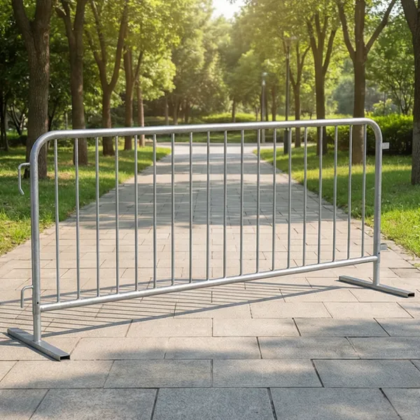 Crowd Control Barrier Fence Metal Safety Barrier for Outdoor Event and Road Use