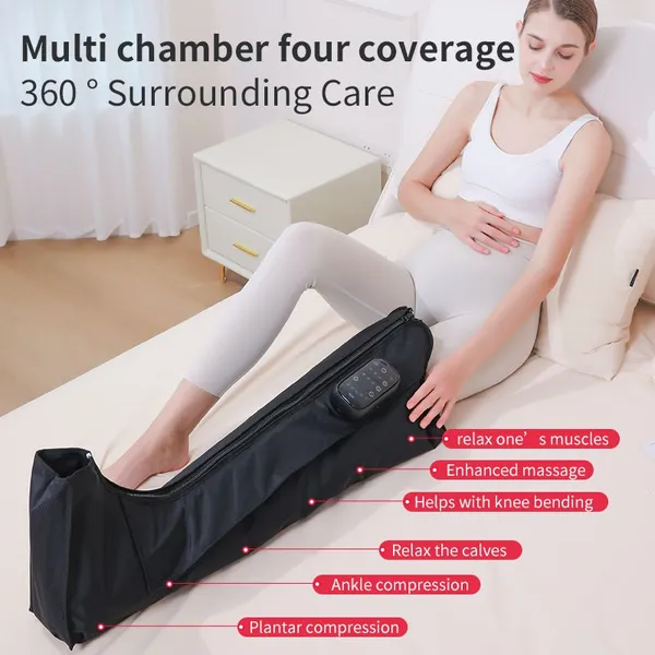 Adjustable Leg Massager With Air Pressure Therapy System MH-A102 photo-4