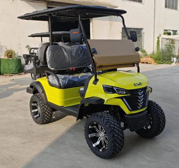 New-style Oulilang Four-wheel Electric Golf Cart, Property Patrol Vehicle. From the Source Factory With Quality Assurance, Sightseeing Vehicle
