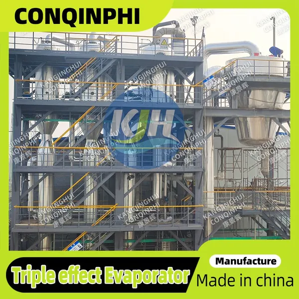 Evaporador multi-efecto para el tratamiento de aguas residuales con tecnología MVR
