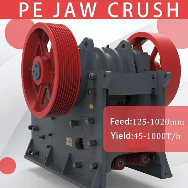 PE-600×900 Primary Jaw Crusher for Granite Basalt Limestone Quarry Stone Crushing Plant photo-4