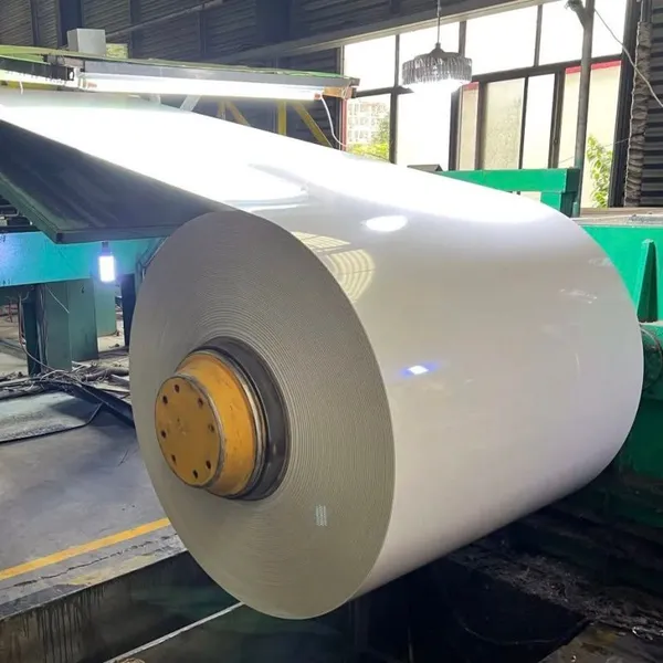SMP Silicone Modified Polyester PPGI Coil Prepainted Color Coated Steel Coil Long Service Life