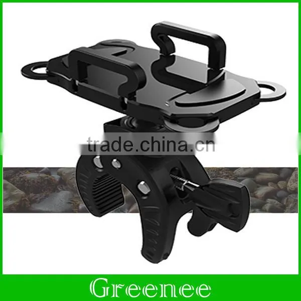 2016 Newest Universal 360 Degrees Rotation Motorcycle Bicycle Bike Cellphone GPS Support Handlebar Mount Holder photo-3