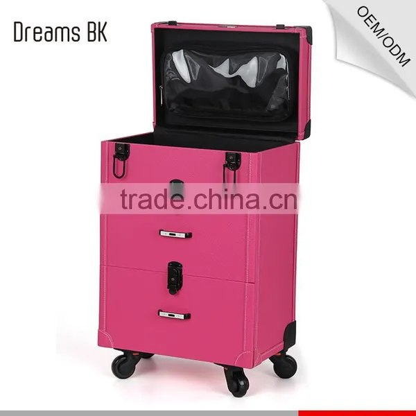 Guangzhou Wholesale Low MOQ Professional Universal Custom Compact Cosmetic Case Makeup Bag photo-4