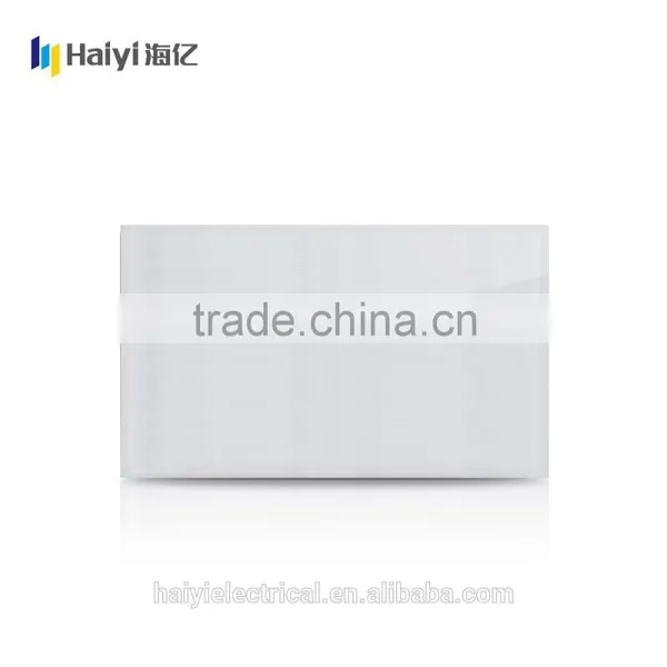Electrical Wholesale White Glass Panel Switch 2 Gang Switch 13a Socket photo-5