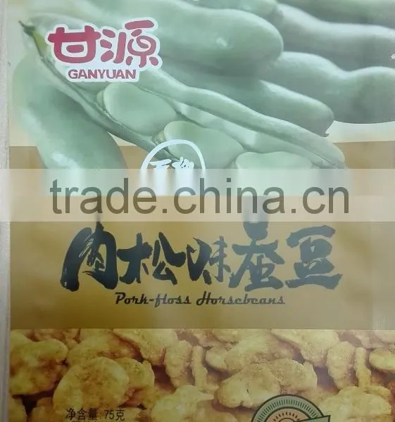 Fried and Roasted Pork Floss Broad Beans Snack Food