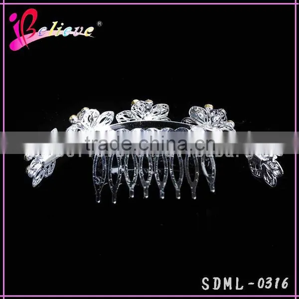 Hair Jewelry Wholesale Diamond Flower Hair Comb Chinese Wedding Hair Accessories photo-2