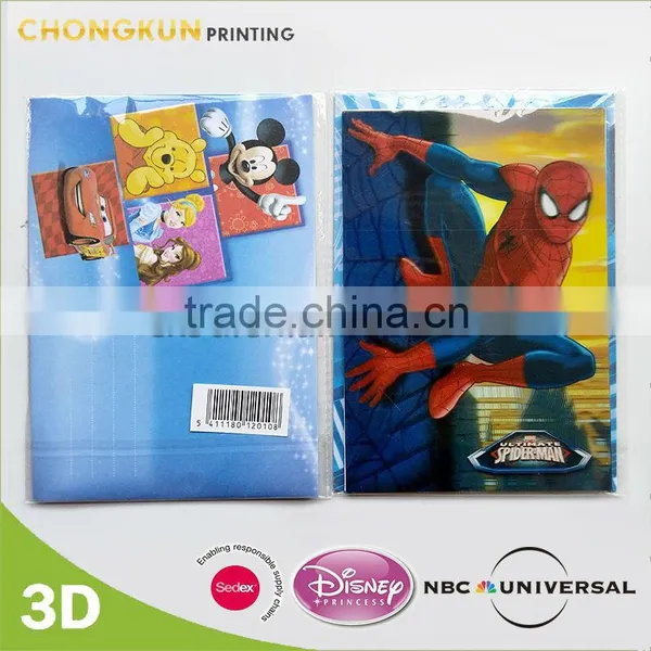 3d Lenticular Postcard for Souvenir