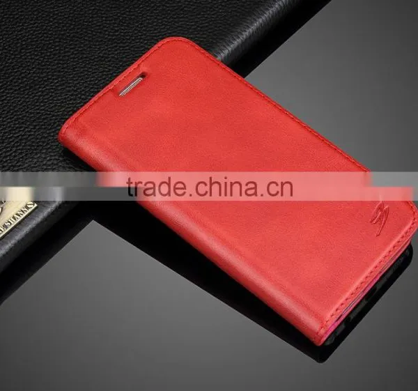 SSZ Luxury Oil Wax Grain Leather Case for Samsung Galaxy s7 Wallet Holder Case With Card Slot for s7 photo-3