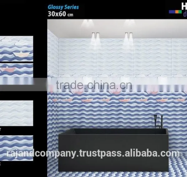 Digital Wall Tiles Bathroom Sereis