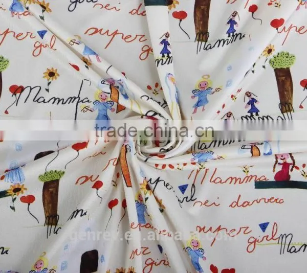 Poyester Fabric Digitall Print Polyester Fabric Factory Diect Sale Poly Knit sp Print photo-2