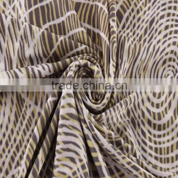 Knit Digital Printed Cotton Spandex Jesrey Fabrics for Fashion Shirts 2016 photo-6