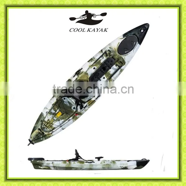 HDPE Paddler Plastic Boat Fishing Kayak With Pedals and Rudder Quality Choice photo-2