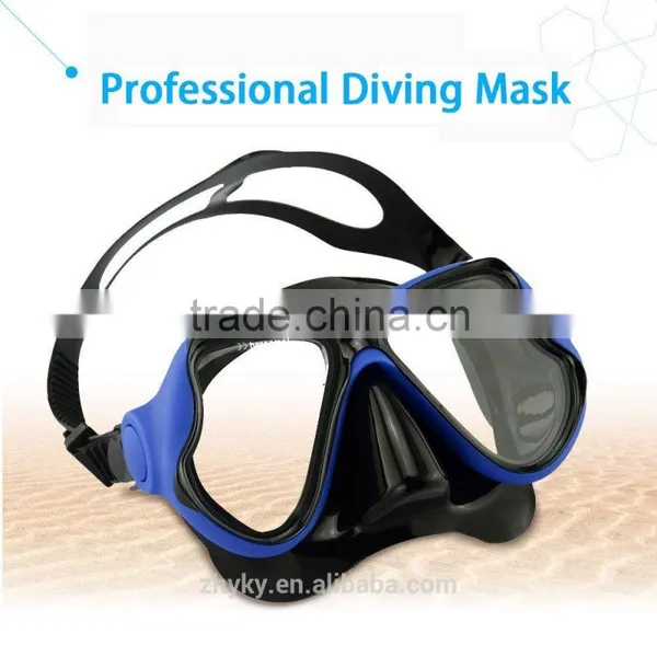 100% Silicone Skirt Tempered Glass Lenses Anti-fog Silicone Female Mask photo-3