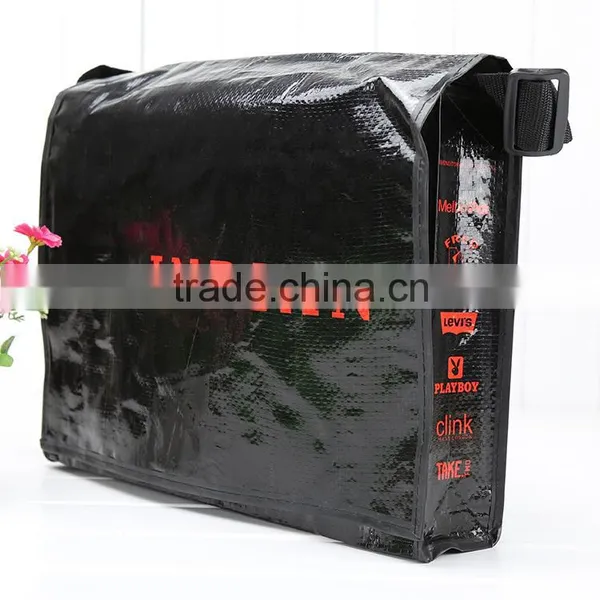 PP Woven Fabric With Lamination Shopping Bag ,with Cover ,webbing PP Handle ,with CMYK Printing photo-2
