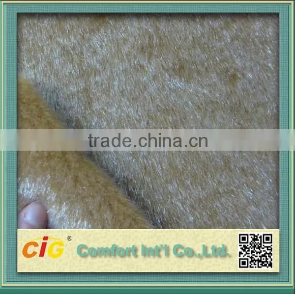 Popular Printed Plush Fake Fur Fabric photo-4