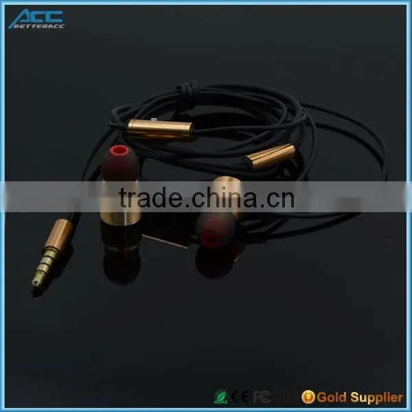 Gold Heavy Metal Earphones for Music photo-5