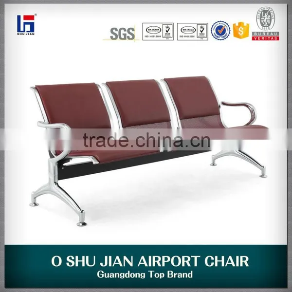 2015 Hot New Metal Waitng Chair With Cushion SJ820A