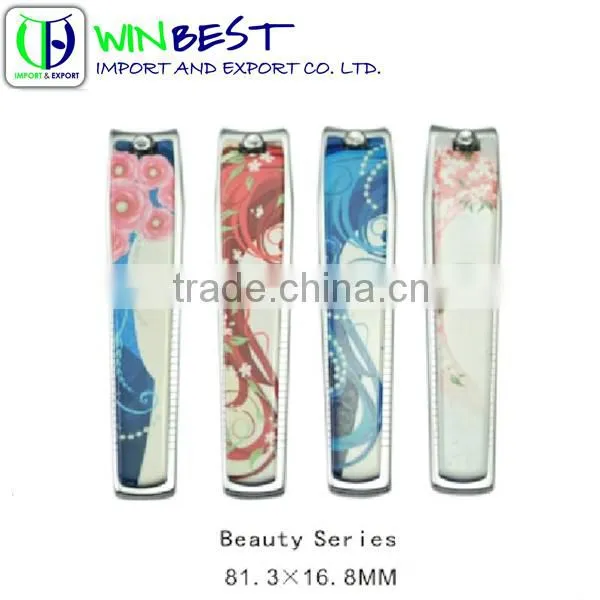 Hot Sale Classic Chinese Image Blue and White Procelain Series Nail Clipper photo-2