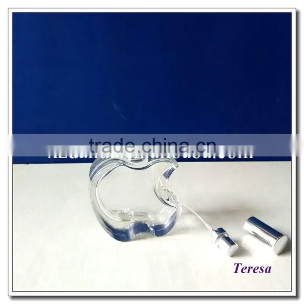 Apple Shaped Perfume Glass Bottle photo-2