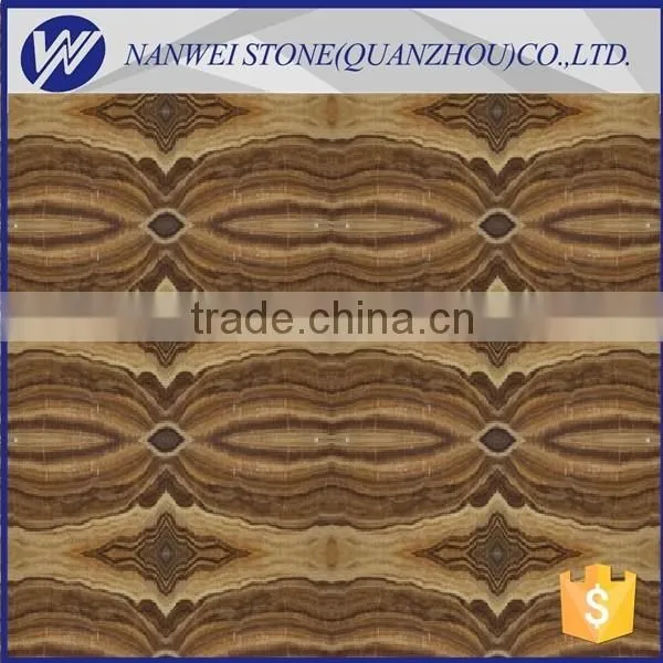 Yellow Agate Marble Indoor Metope and Ground Outdopr High Grade Flag Slbs photo-3