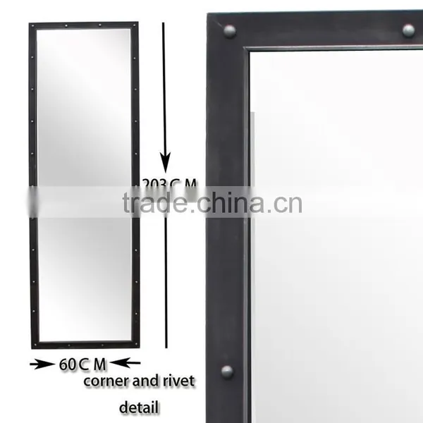 Hotel Stainless Steel Bathroom Framed Mirror photo-4