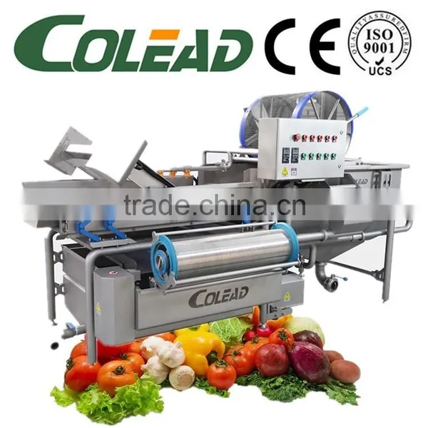 Automatic Vegetable Processing Line/salad/IQF Vegetable Washing Machine