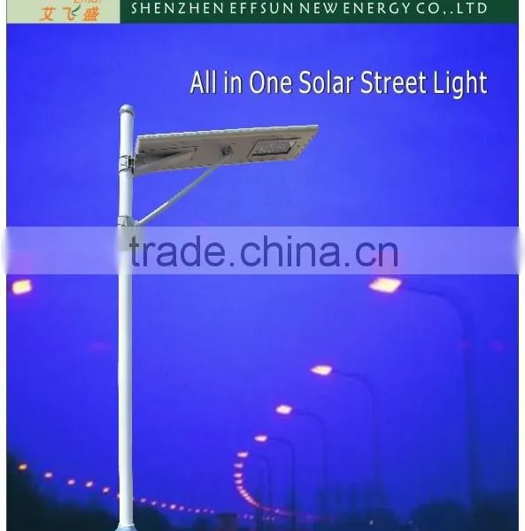 Effsun Solar Power Street Light All in One Integrated Solar Garden Lights 70watt photo-3