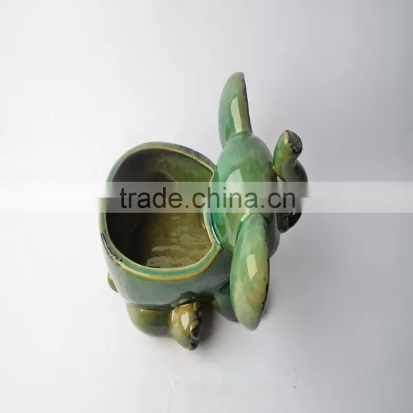 Ceramic Elephant Flower Pot photo-3