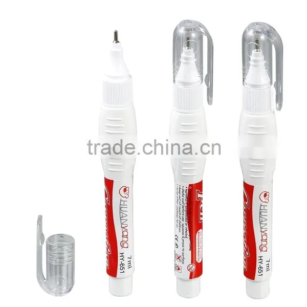 Wholesale Metal Tip Eradicator Ink/correction Pen Fluid,liqud Corrector