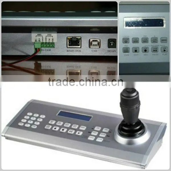 LCD Display 1-1024 Camera Control RS422 and RS485 Usb Keyboard K410c photo-3