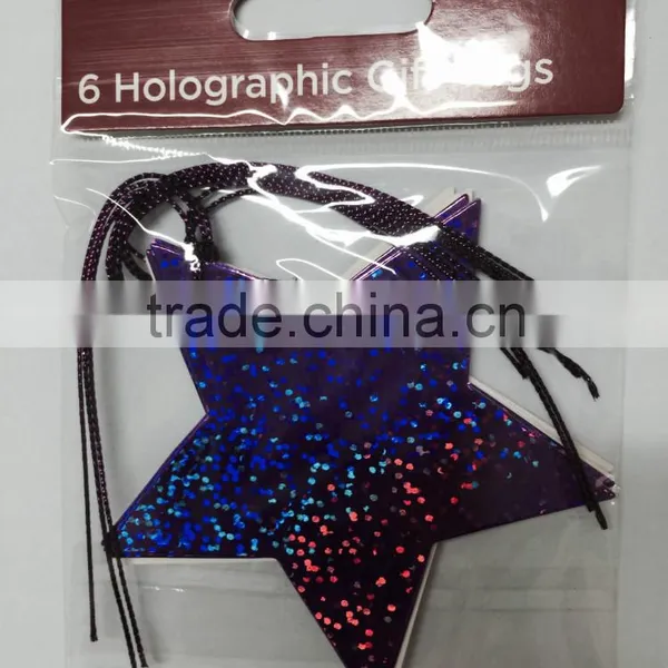 6 Holographic Gift Tags photo-2