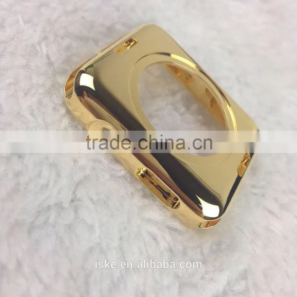 Best Quality Mirror Gold Housing for Apple Watch , Gold Plating Housing for Apple Watch photo-3