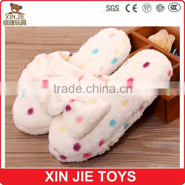Ladies Winter Indoor Slipper Cheap Adult Plush Slipper 2015 Hot Selling Girls Plush Slippers Quality Choice photo-4
