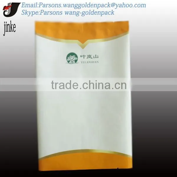 High Quality!Fin Seal for Packing Traditional Chinese Green Tea Pouch/Back-seal Plastic Tea Package photo-4