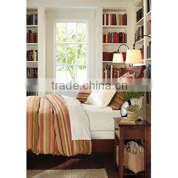 Pre-washed French Linen Fiber Print Bedding Sheet Set photo-3